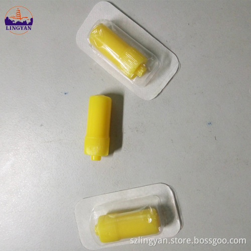 Yellow Heparin Cap IV Cannula Yellow Heparin Cap medical heparin cap